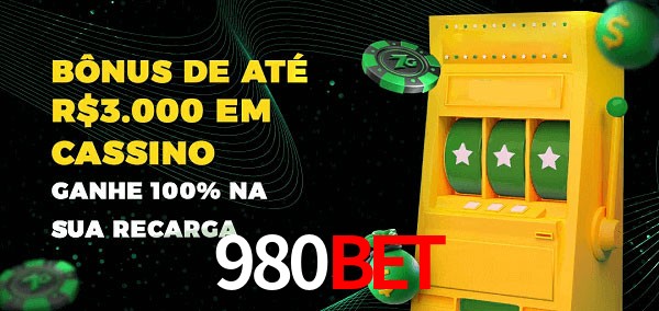 980Bet melhor bônus de depósito